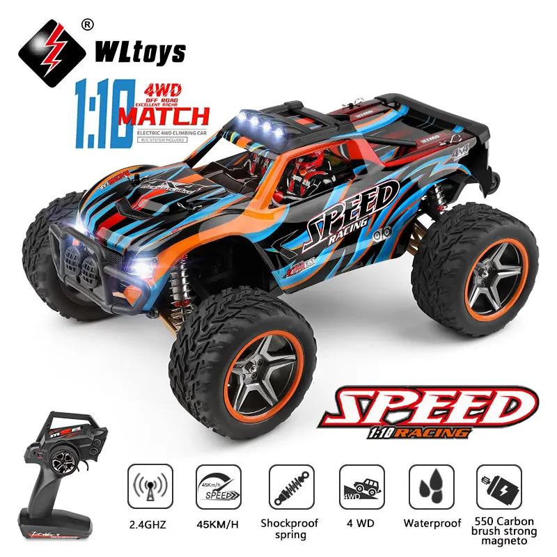 WLtoys 104009 1/10  Ʈ, 4WD ձ  4x4   ڵ 帮Ʈ ε ڵ, 2.4G LED  峭, RCī, 45 KM/H